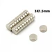Yuvarlak Neodyum Mıknatıs 3X1.5mm