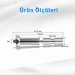 Anycubic Kobra 3 Max Upgrade Sertleştirilmiş Çelik Nozzle 0.8mm