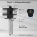 Bambu Lab A1 Serisi Uyumlu Hotend Kit 0.2mm