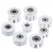 GT2 20 Diş, 3mm İç Çap Rulmanlı Avare Kasnak - 10mm