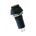 IC-186 12 mm Kalıcılı Buton Anahtar PBS-11A-B Siyah