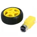 Motor ve Tekerlek Seti 6V 250RPM