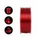 RhinoLab PETG SemiFlex Filament - Transparent Red