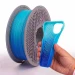 RhinoLab PLA SemiFlex Filament Gradient - Clear Sky