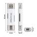 USB To Micro SD + Kart Okuyucu Otg Çevirici + Type-C