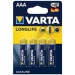 Varta Longlife Power Alkalin AAA İnce Kalem Pil (4lü Paket)