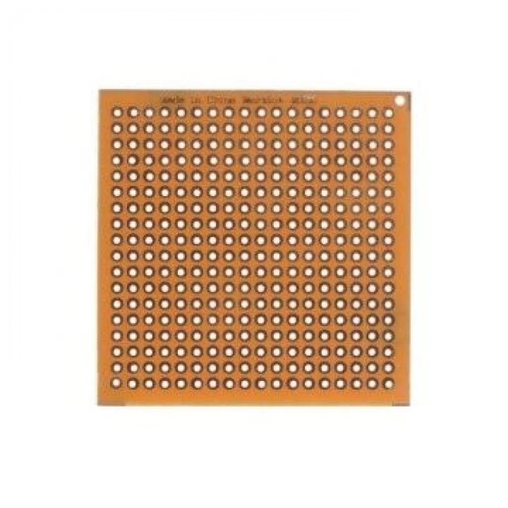 10x10cm Delikli Bakır Plaket