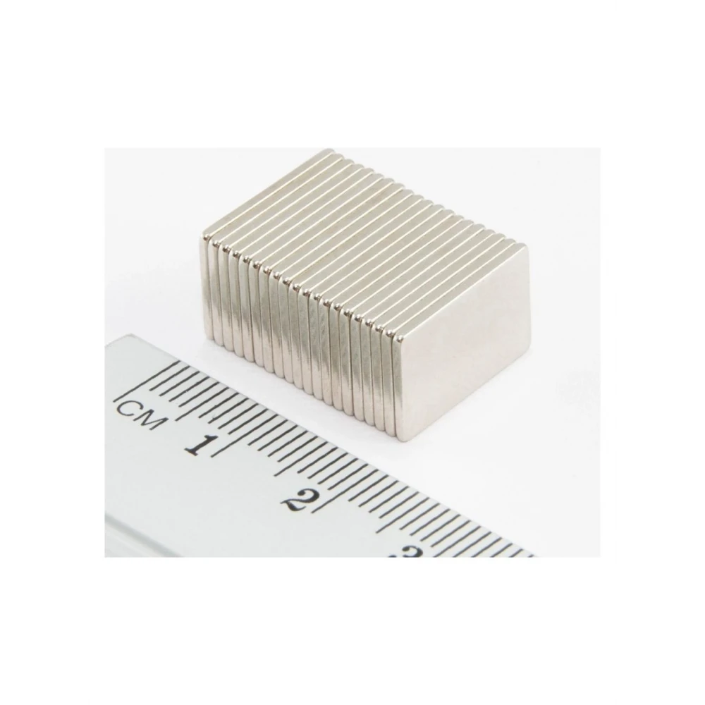 Neodyum Mıknatıs 15x10x1mm (Dikdörtgen)