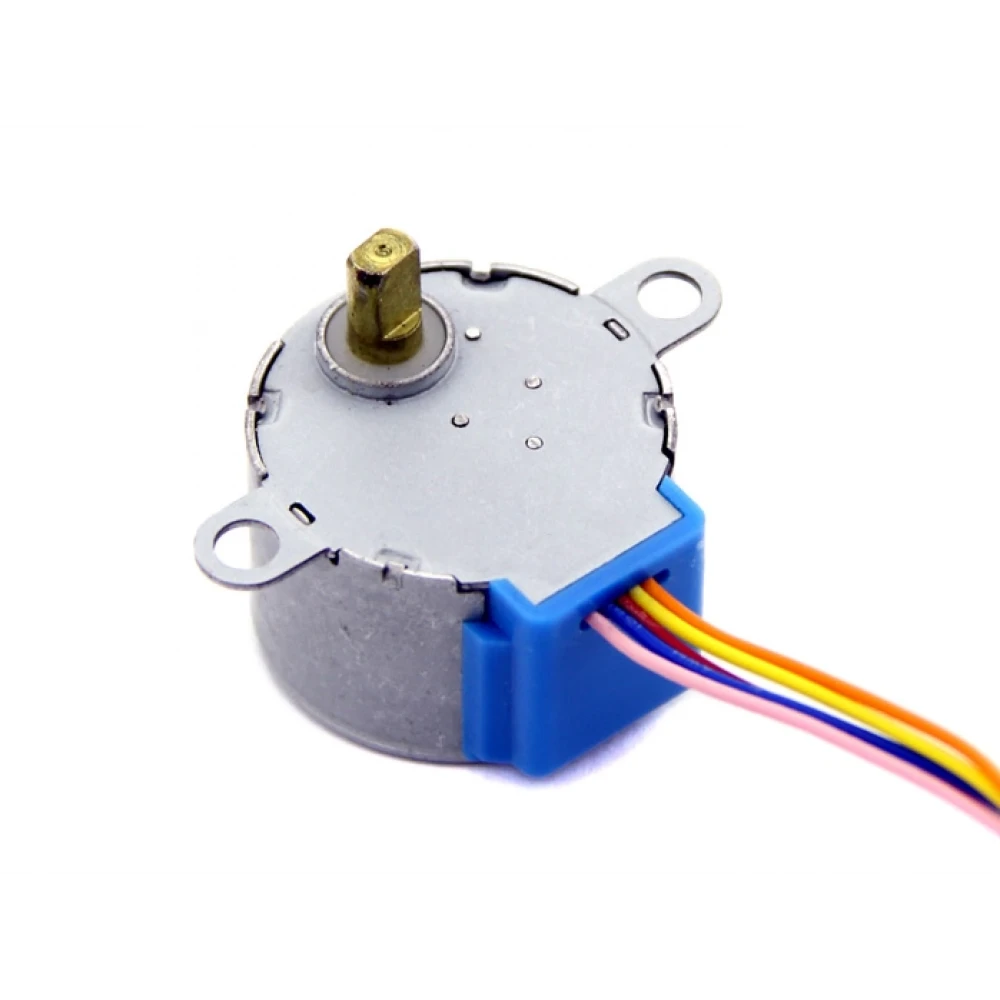 28 BYJ-48 Redüktörlü Step Motor ve ULN2003A Step Motor Sürücü Kartı