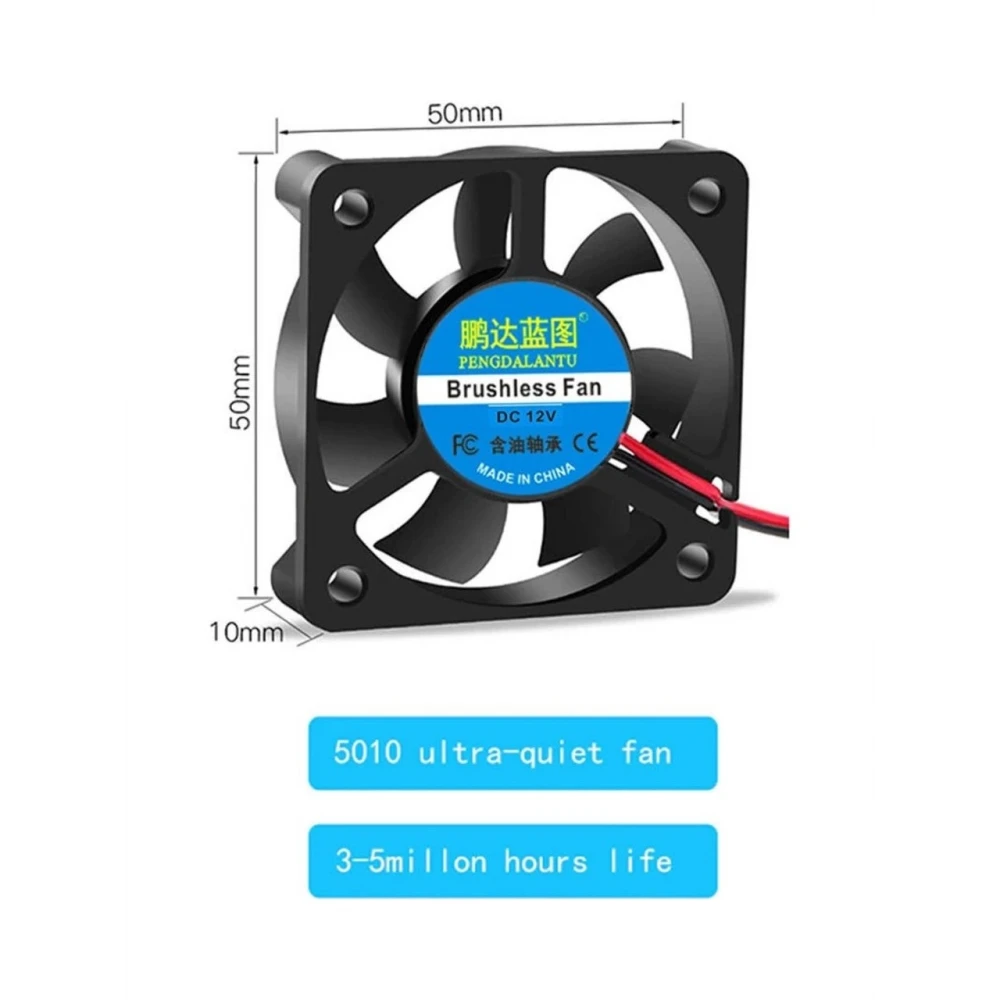 50X50X10 24V Soğutucu Fan