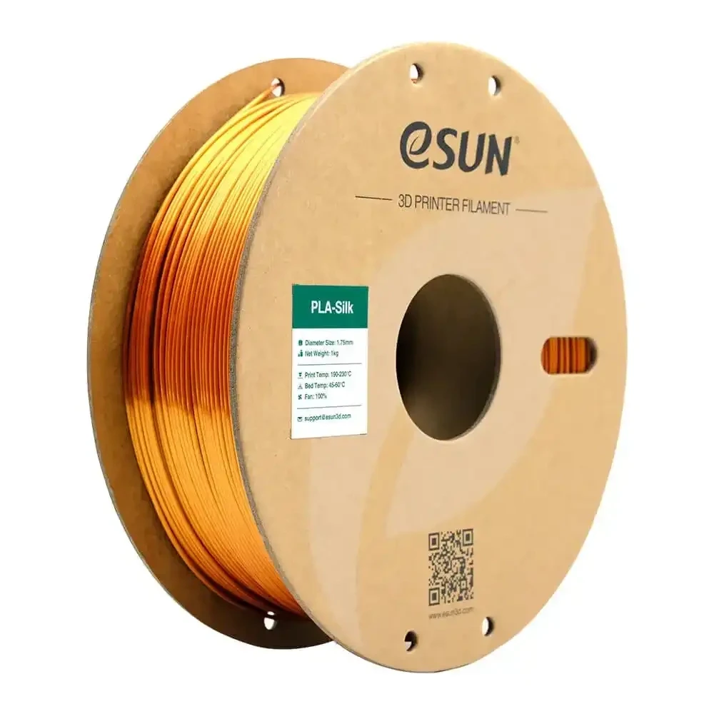 Esun E-Silk PLA+ Filament - Copper