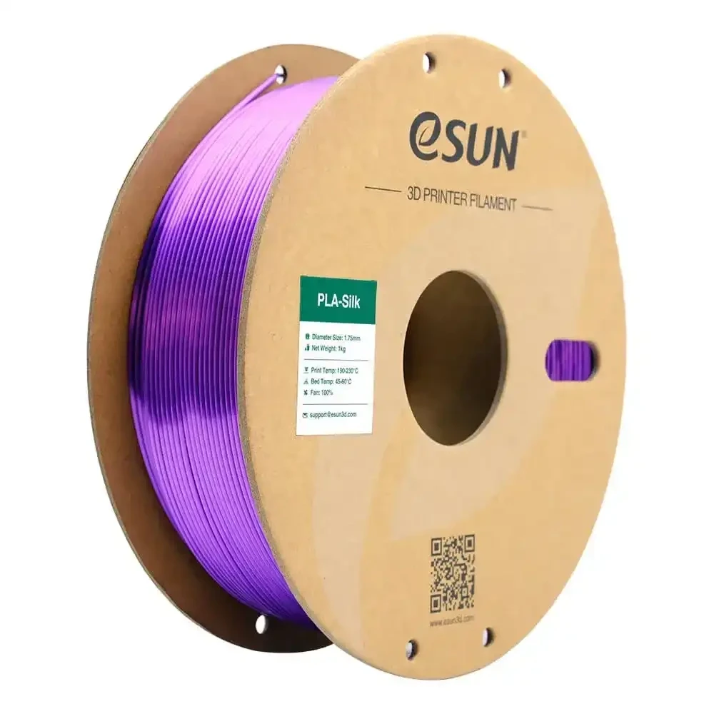 Esun E-Silk PLA+ Filament - Purple