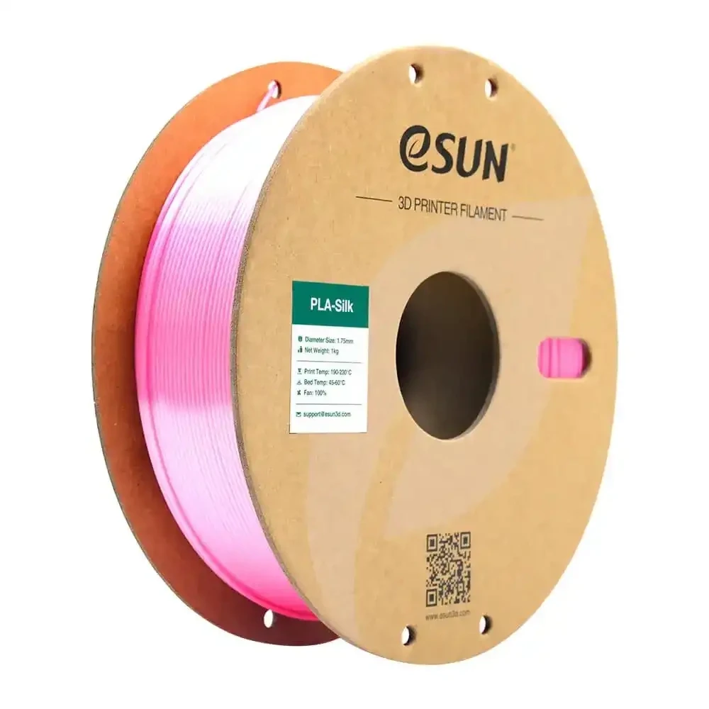 Esun E-Silk PLA+ Filament - Pink