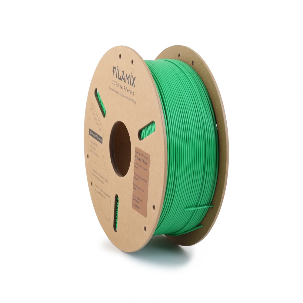 Filamix Rapid PLA+ Filament - Fluorescent Green