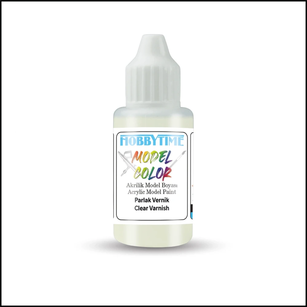 Hobbytime 18 Ml. Akrilik Model Boyası Parlak Vernik