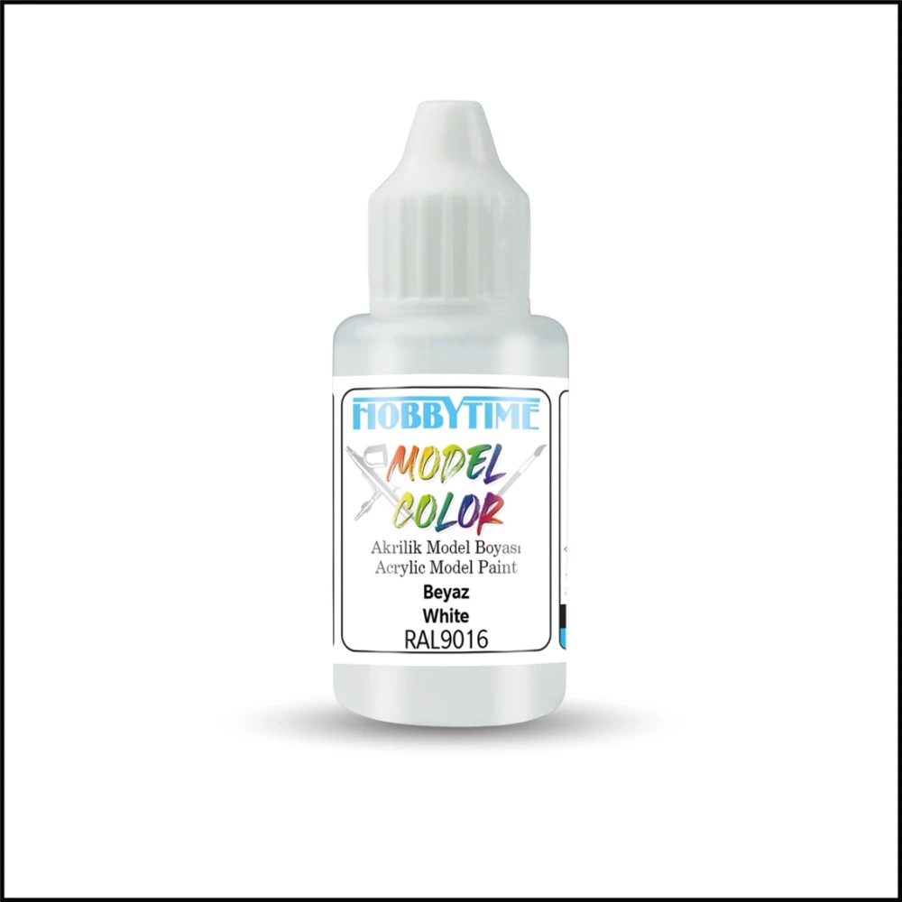 Hobbytime 18 Ml. Akrilik Model Boyası Beyaz