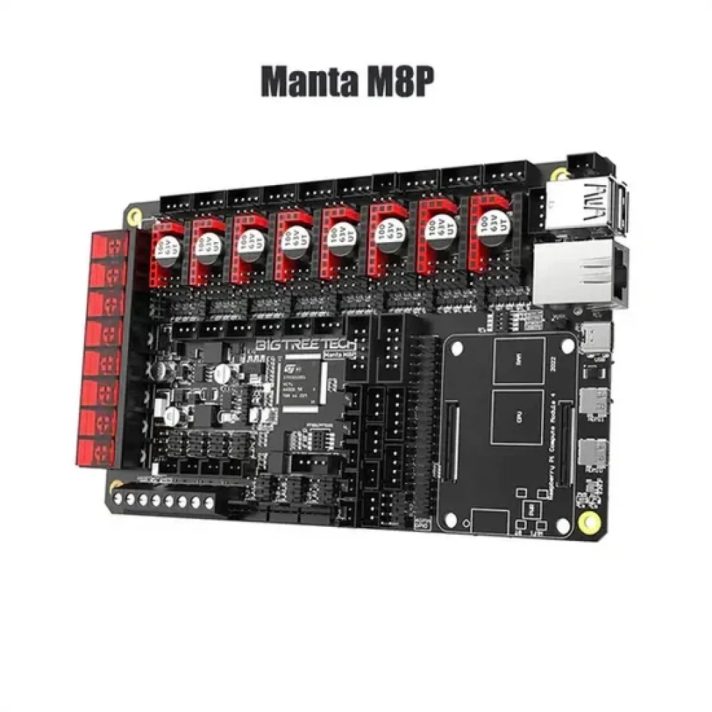 BTT Manta M8P Kontrol Kartı+ CB2 + CB2 Heatsink