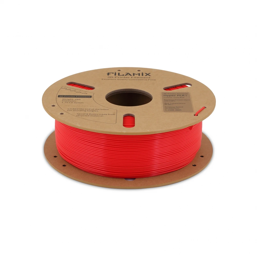 Filamix Rapid PLA+ Filament - True Red