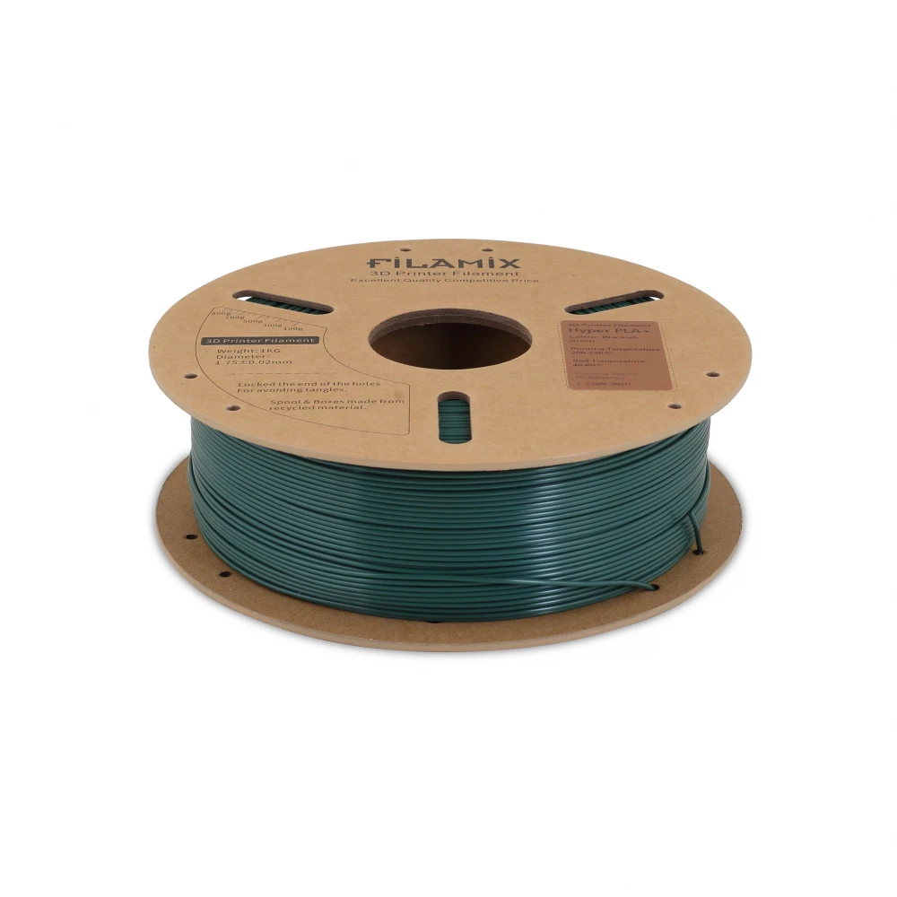 Filamix Rapid PLA+ Filament - Blackish Green