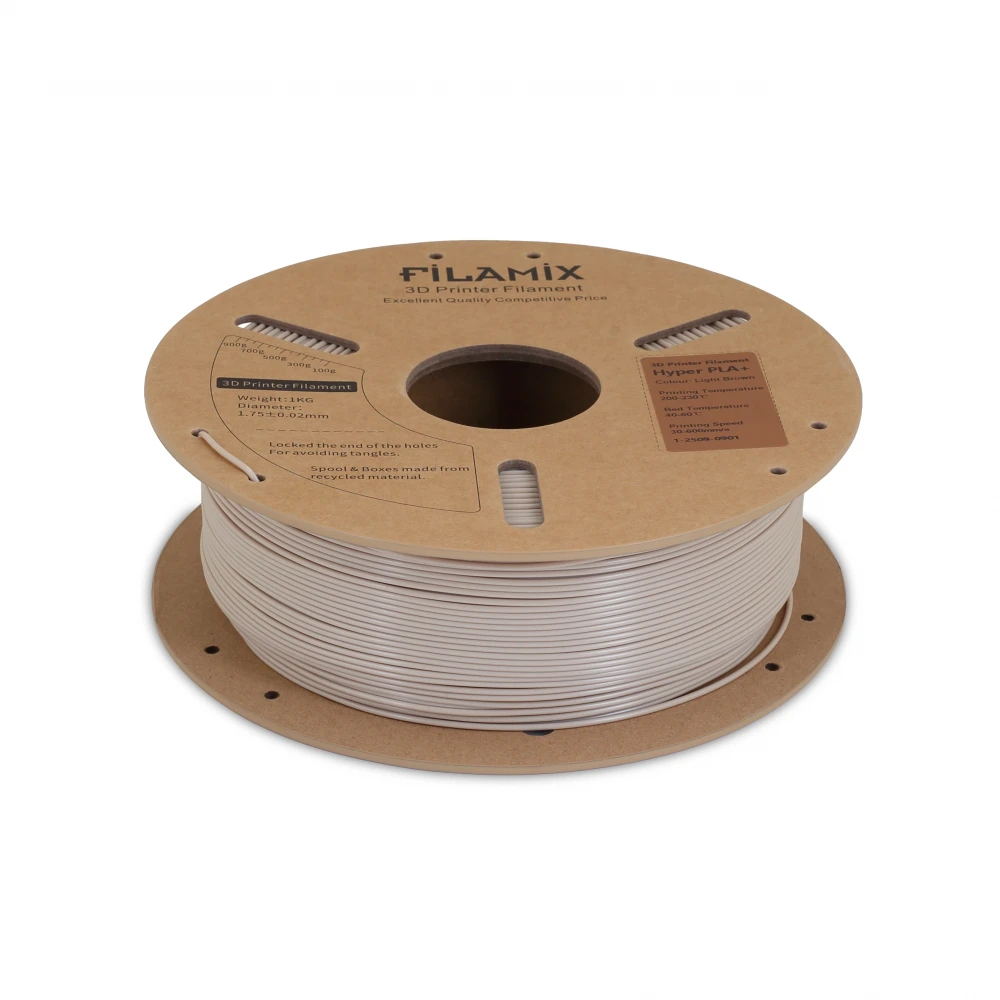 Filamix Rapid PLA+ Filament - Light Brown