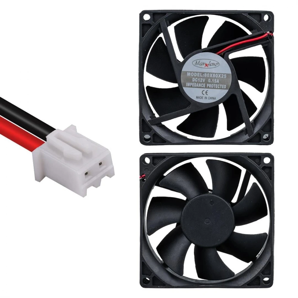 IC-216 Fırçasız DC Fan 80X80X25mm 12V
