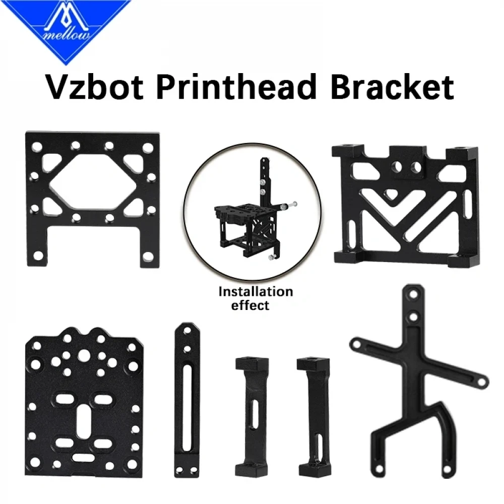 Mellow CNC VZBot Kafası ve Goliath Hotend Montaj Adaptörü