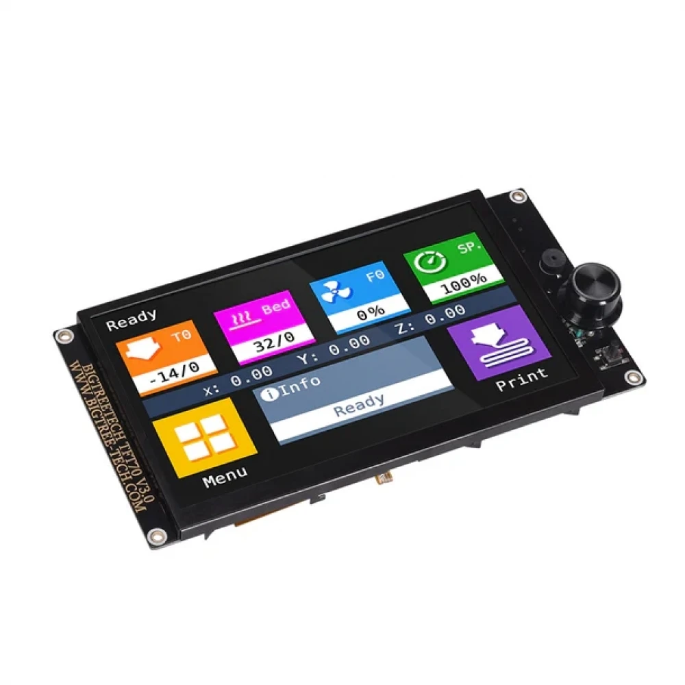BIGTREETECH TFT70 V3.0 Display (Kullanılmamış+Kablosuz+Kutusuz) OUTLET