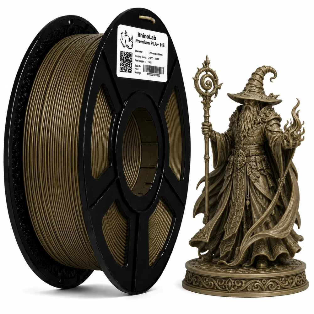 RhinoLab PLA+ Premium High Speed Filament - Bronze