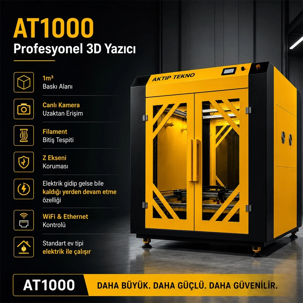 Aktip Tekno AT1000 3D Yazıcı