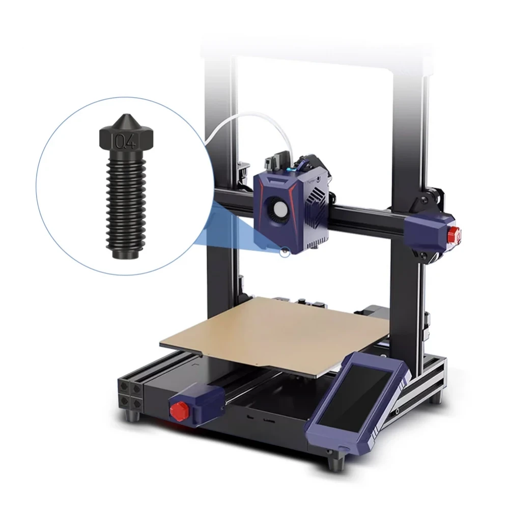 Anycubic Kobra 2, 3, S1 Serisi Sertleştirilmiş Çelik Nozzle 1.0mm