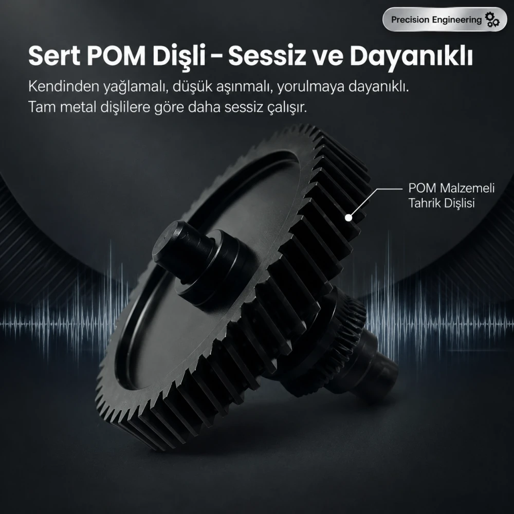 Anycubic Kobra 3 Max Sertleştirilmiş Çelik Extruder Dişli Seti