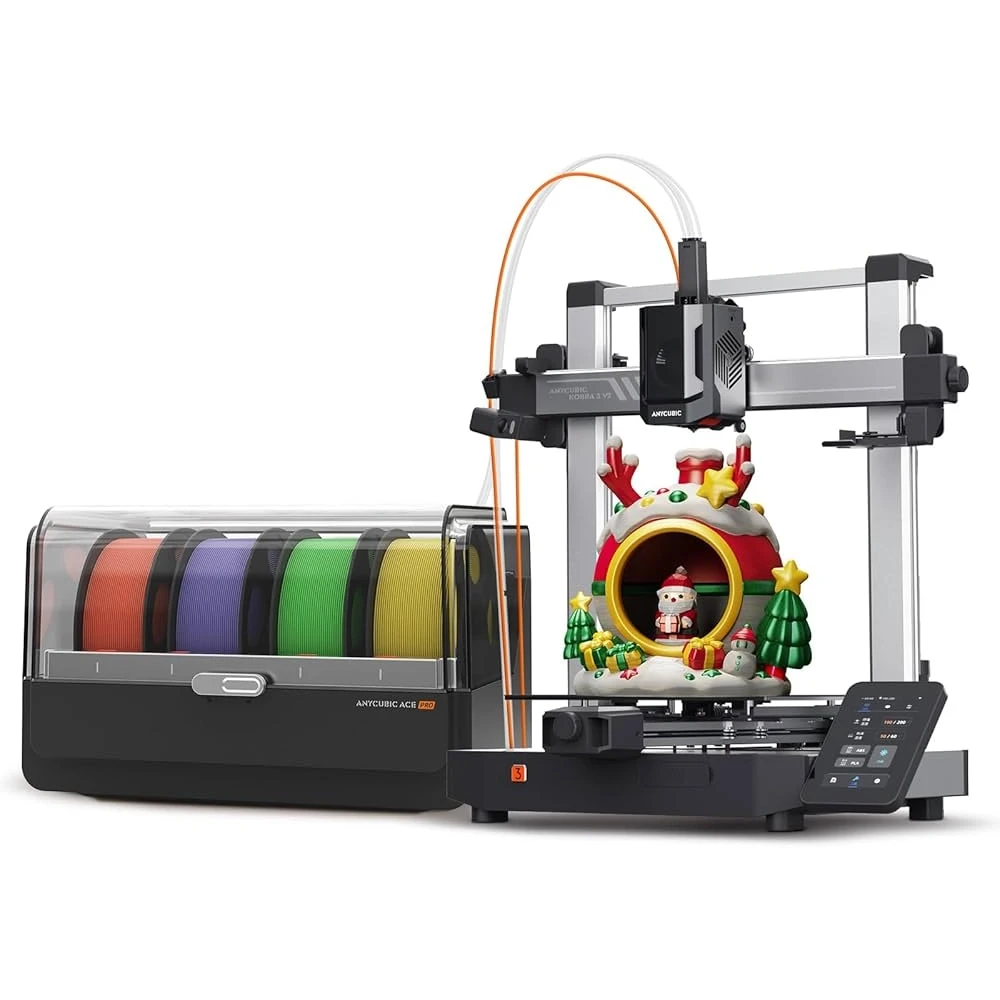 Anycubic Kobra 3 V2 Combo 3D Yazıcı