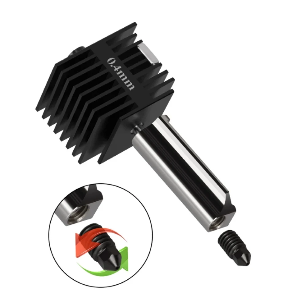 Bambu Lab A1 Upgrade Hotend Sertleştirilmiş Çelik Nozzle 0.6mm