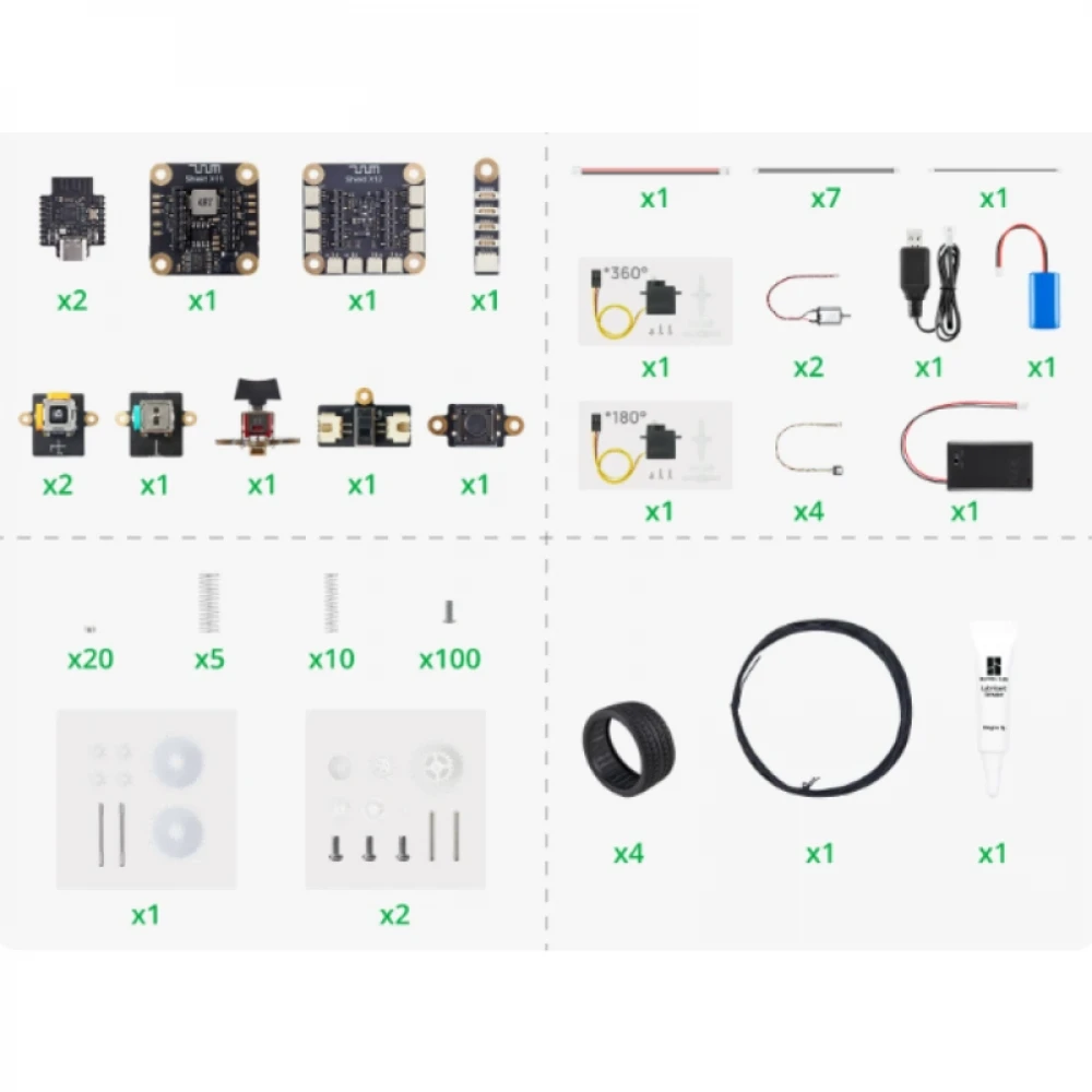 Bambu Lab CyberBrick Hardware Kit - Başlangıç Donanım Seti