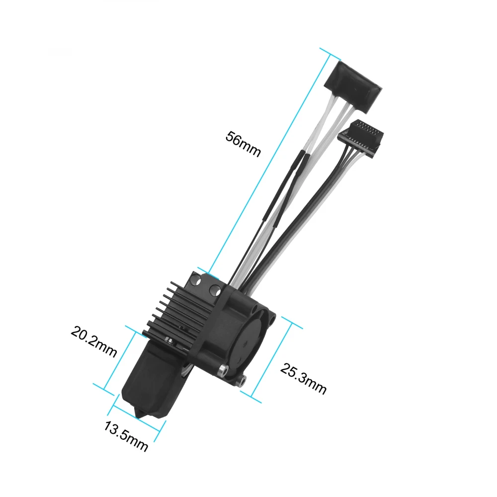Bambu Lab P1 Serisi Upgrade TZ2.0 Full Hotend Kit 0.4mm