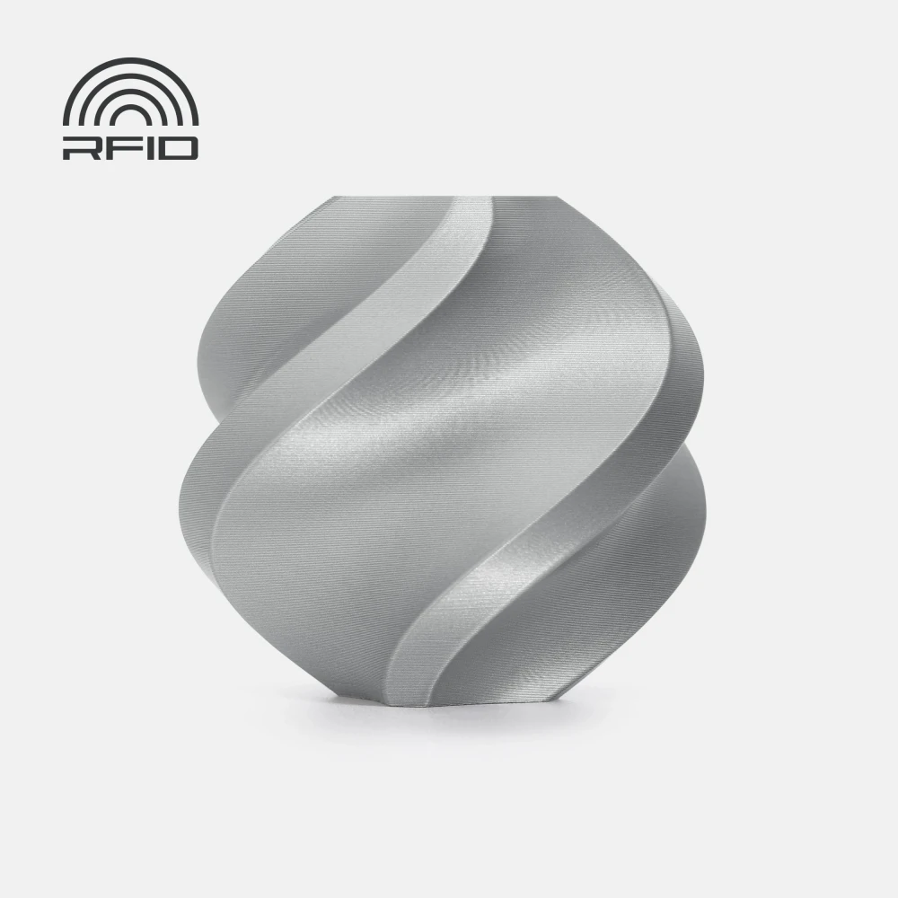 Bambu Lab PLA Basic Filament - Silver