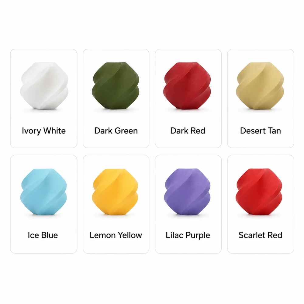 Bambu Lab PLA Matte Çeşitleri