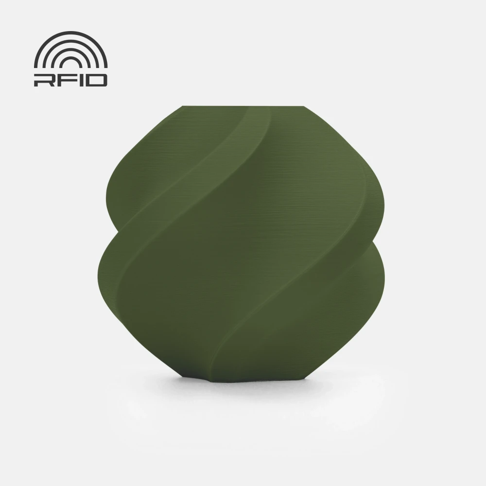 Bambu Lab PLA Matte Filament - Dark Green