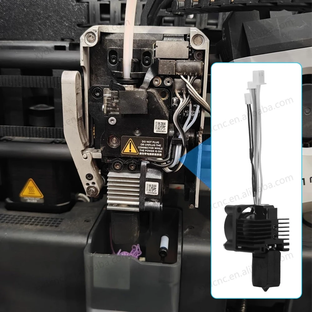 Bambu Lab X1 Serisi Upgrade TZ2.0 Full Hotend Kit 0.4mm
