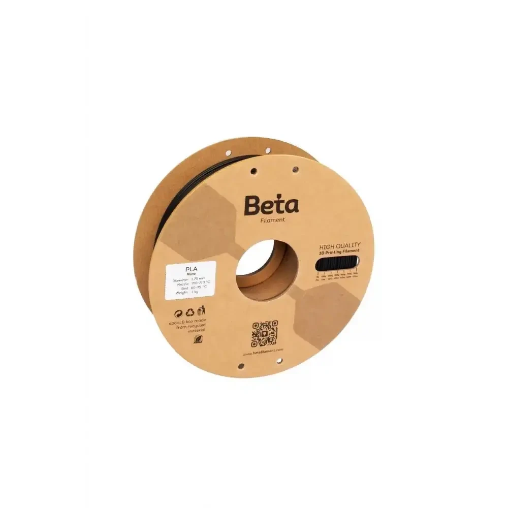 Beta PLA Matte Filament - Black