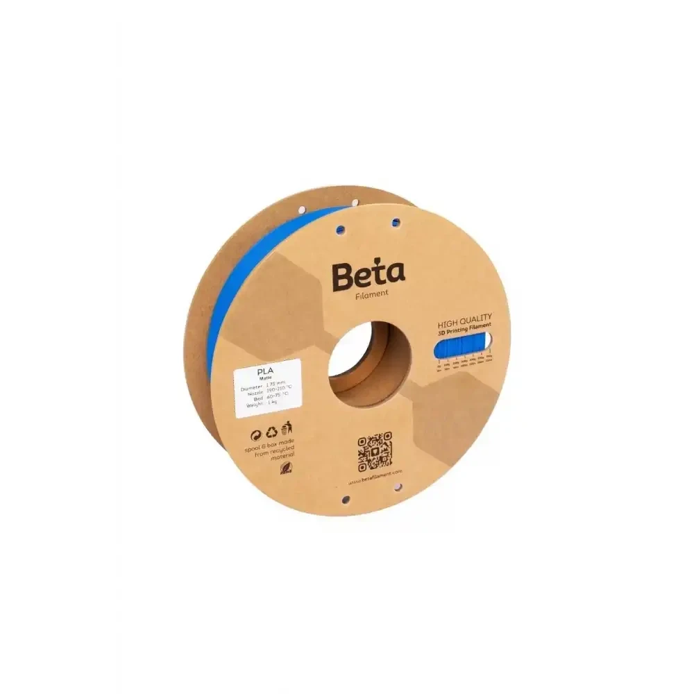 Beta PLA Matte Filament - Sapphire Blue