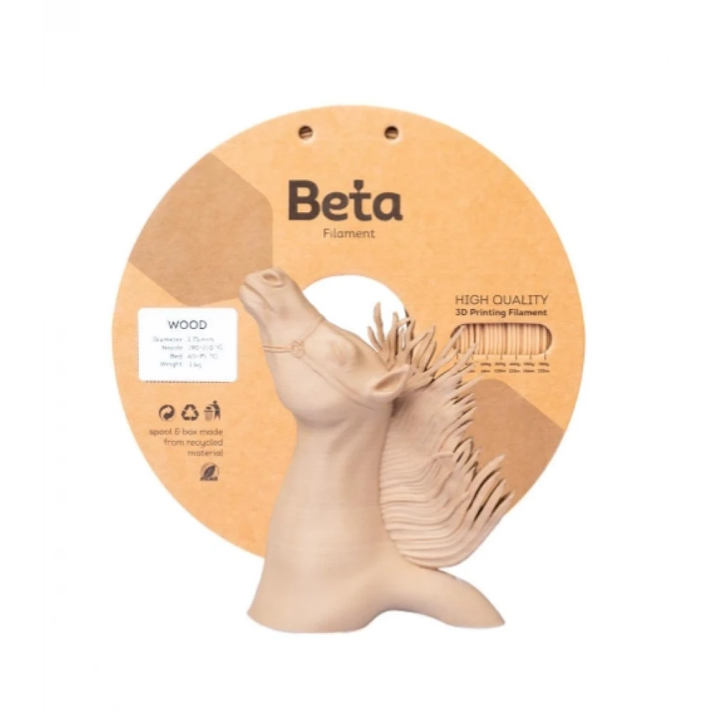 Beta PLA Wood Filament - Wood