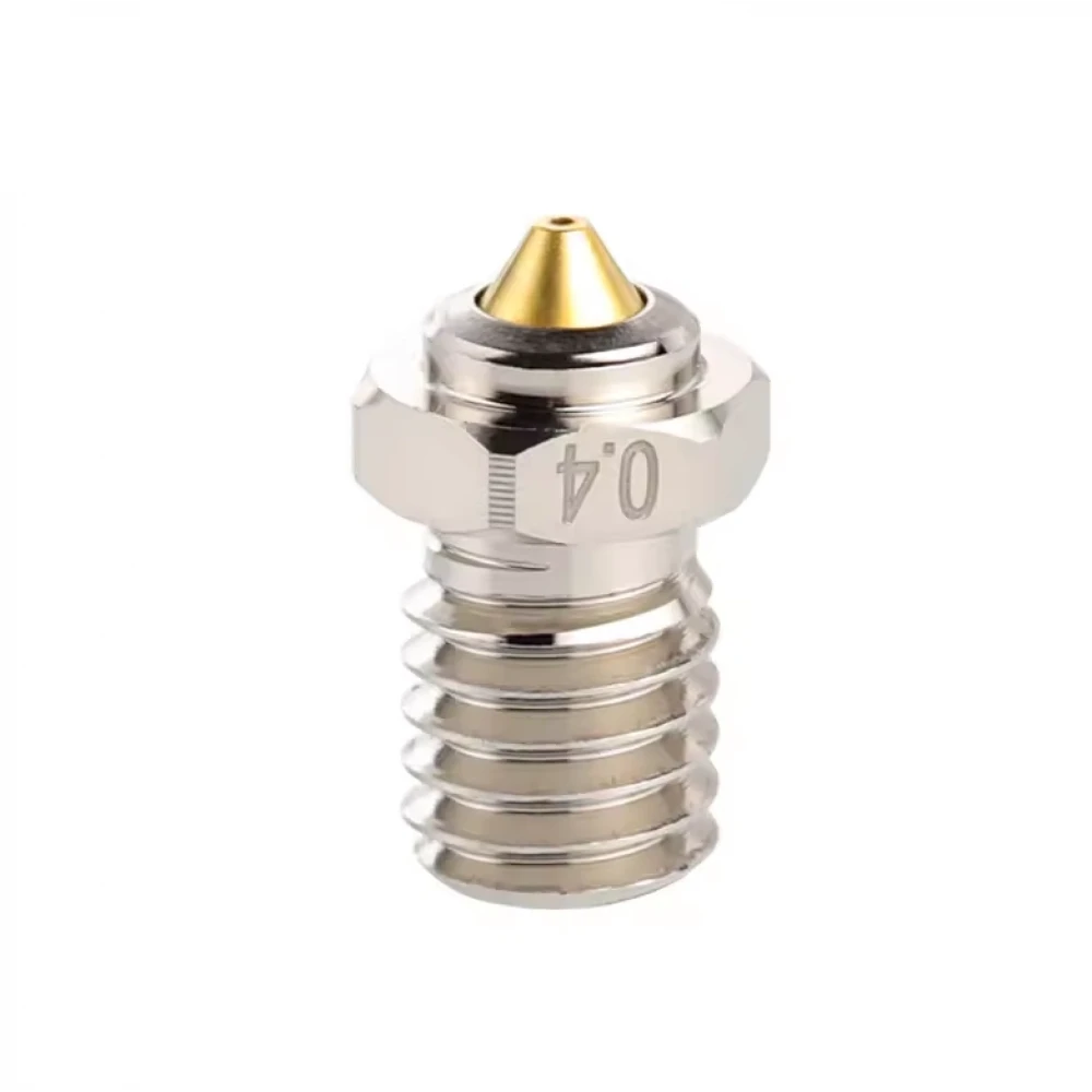 Bi-metal Altın Sertleştirilmiş Çelik GHC V6 Nozzle 0.8mm