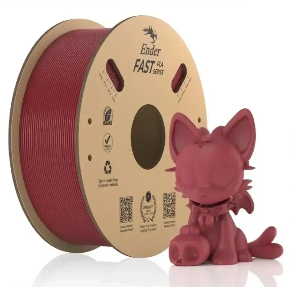 Creality Ender Fast PLA Filament - Fire Red