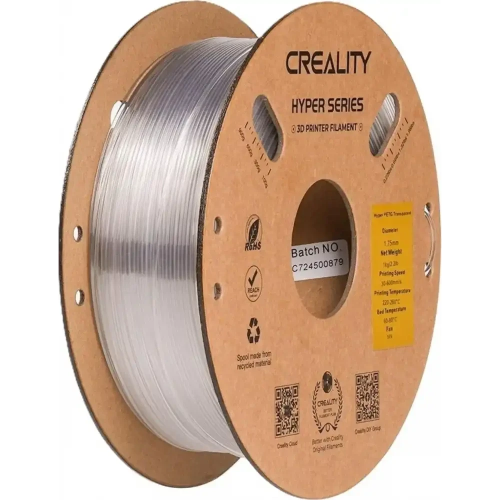 Creality Hyper PETG Filament - Transparent
