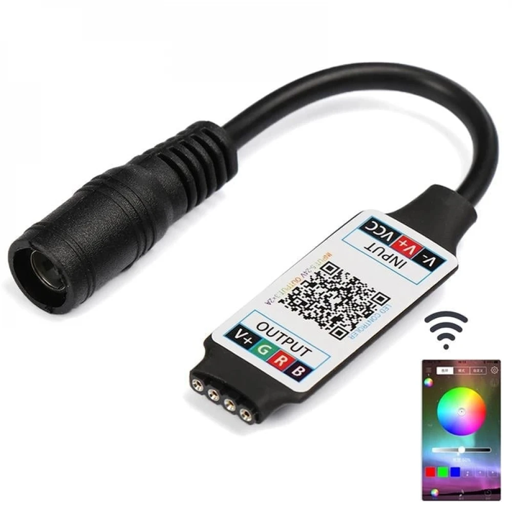 DC 5 Volt - 24 Volt - 6 Amper RGB Led Kontrol Cihazı