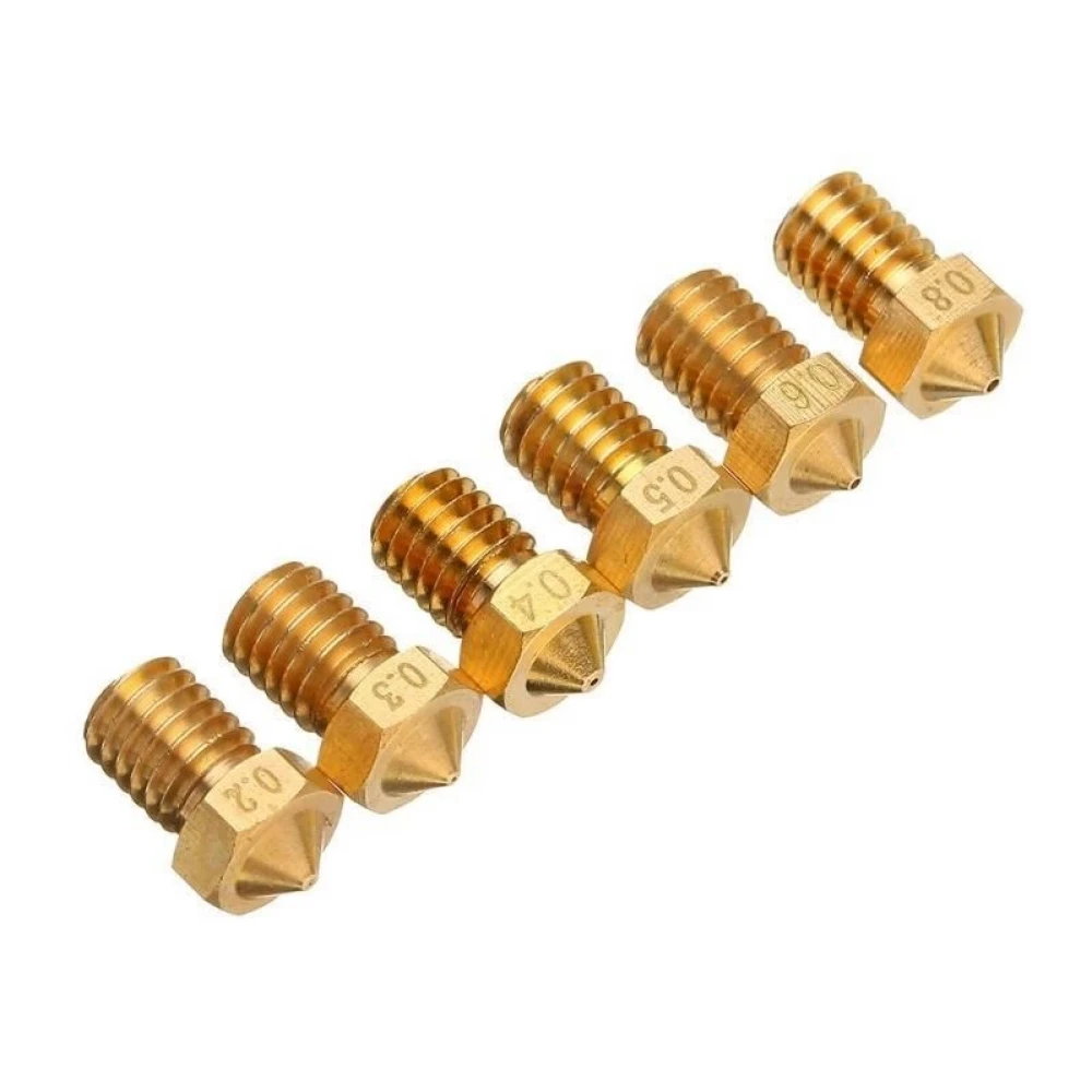 E3D V6 Pirinç Nozzle Çeşitleri