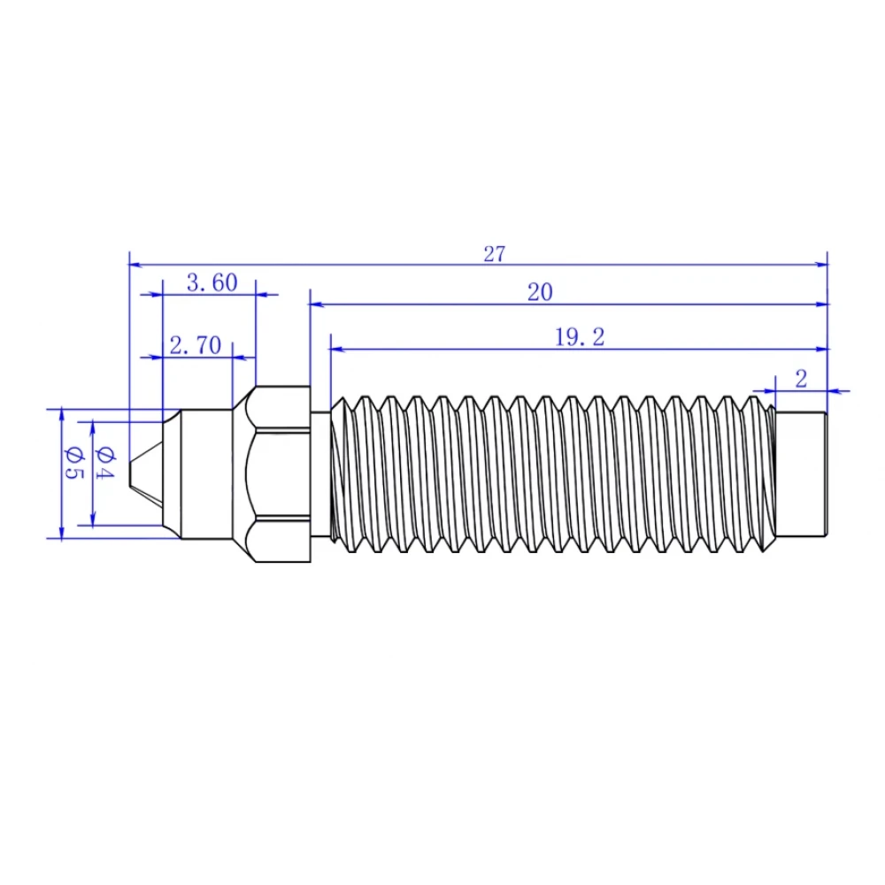Elegoo Centauri Carbon Bimetal Nozzle Çeşitleri