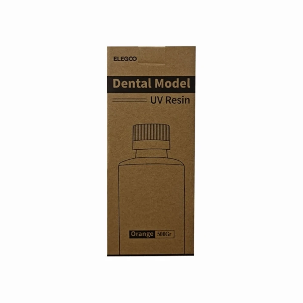 Elegoo Dental Model UV Reçine 0.5 Kg - Turuncu