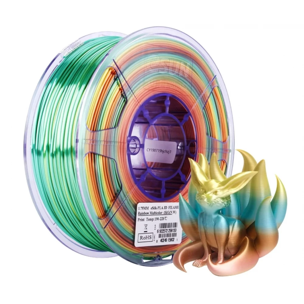 Esun E-Silk Filament Gökkuşağı